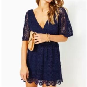 Romper - Parigi Skort Romper - Lilly Pulitzer - New Navy nwot